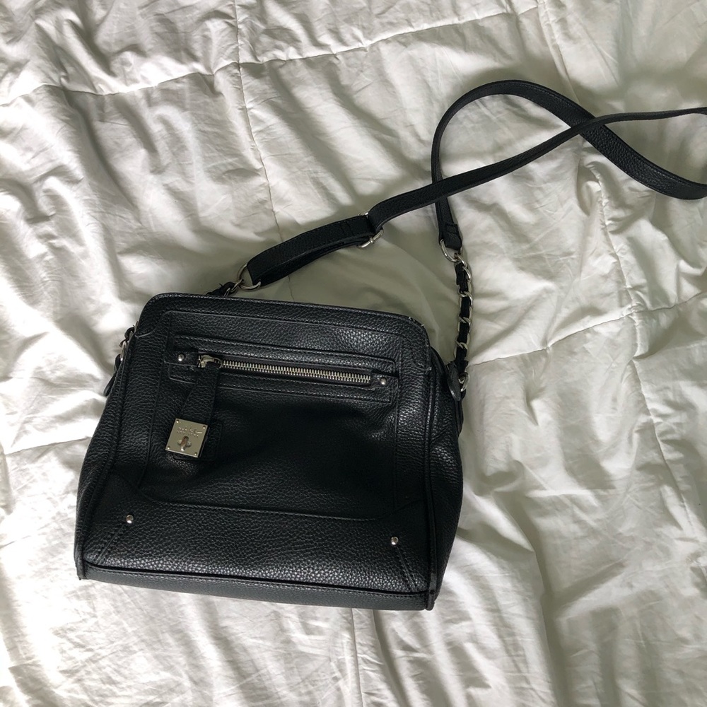 nicole miller black purse